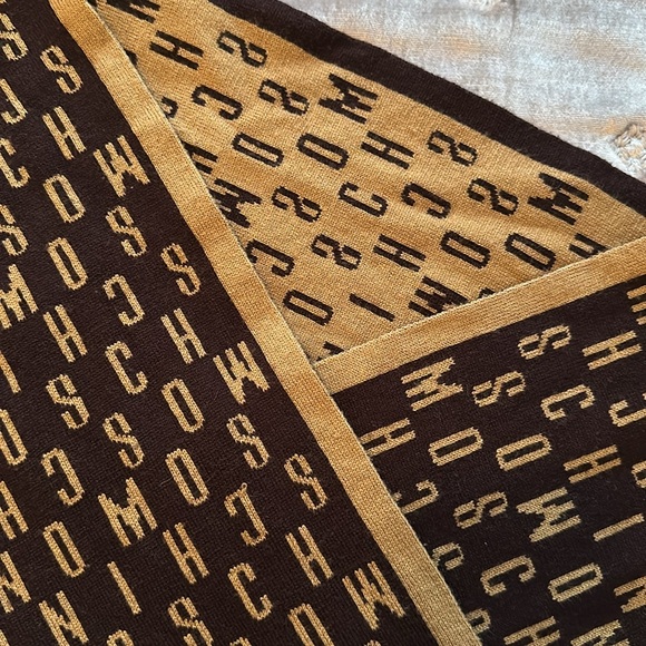 Moschino hat & scarf (beige & brown) Material - wool/cotton blend - Picture 5 of 9